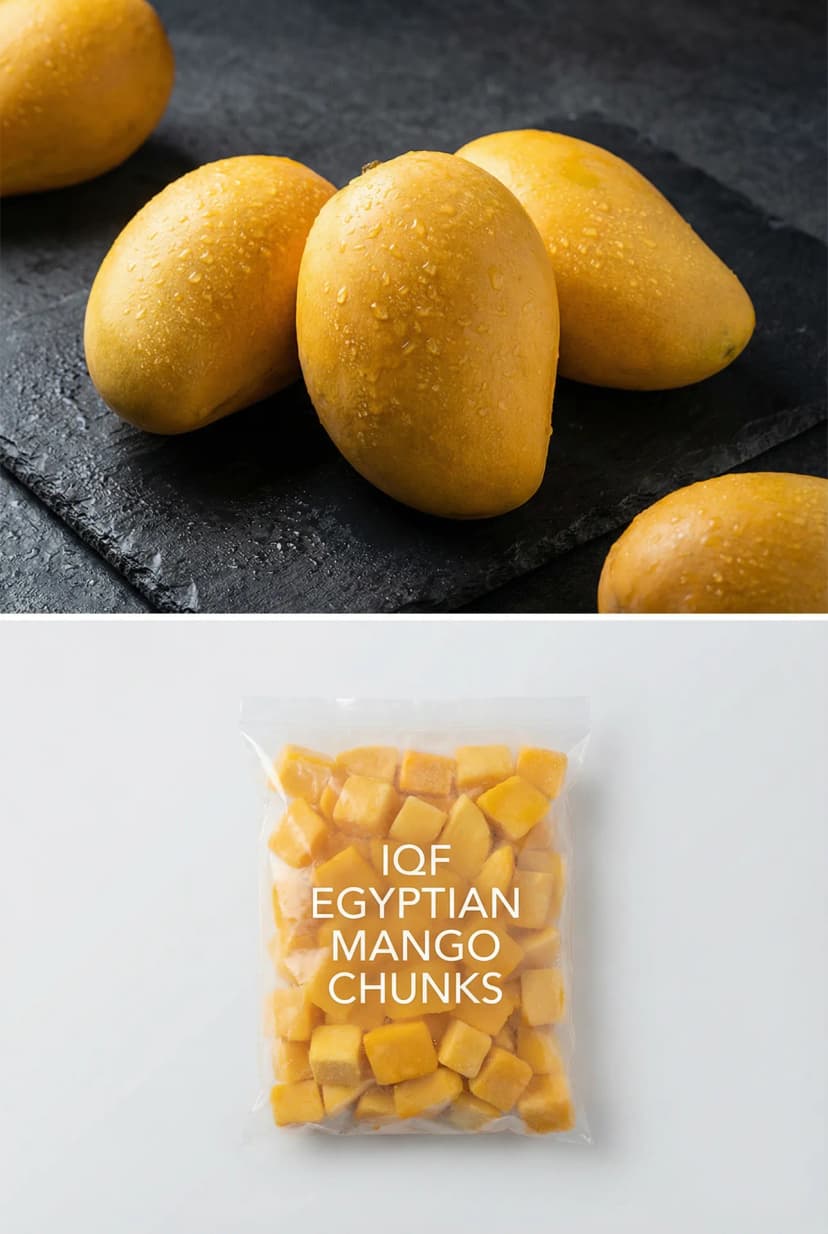 Fresh and frozen produce capability at Express Foods