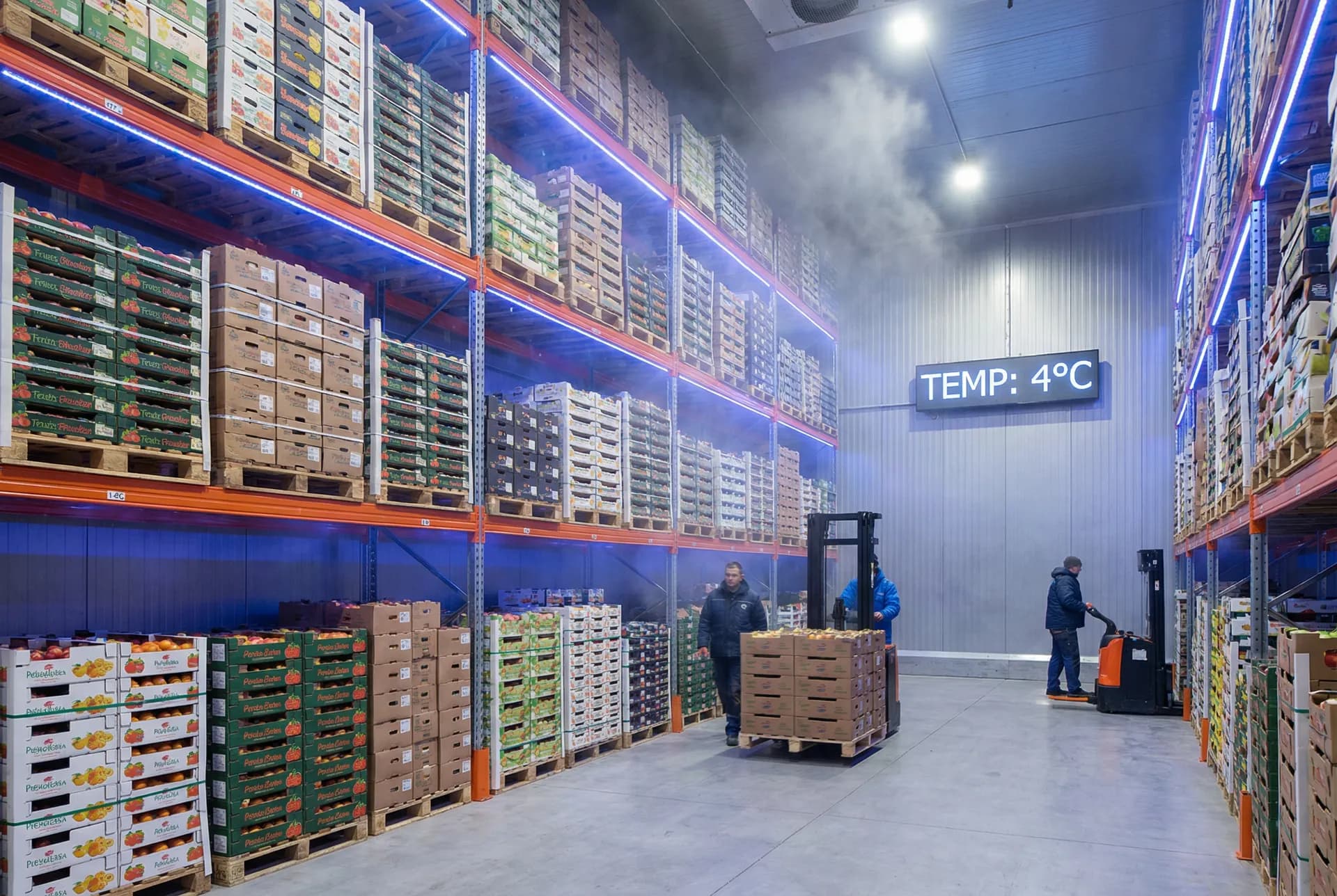 Fresh and frozen produce capabilities